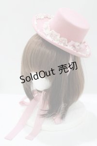 Innocent World / バリトンミニハット  ピンク H-25-06-05-068-IW-AC-NS-ZH