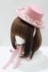 画像1: Innocent World / バリトンミニハット  ピンク H-25-06-05-068-IW-AC-NS-ZH (1)