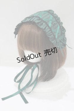 画像1: metamorphose / Brass band catヘッドドレス  グリーン H-25-06-05-071-ME-AC-NS-ZH