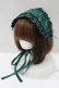 画像1: metamorphose / Brass band catヘッドドレス  グリーン H-25-06-05-071-ME-AC-NS-ZH (1)