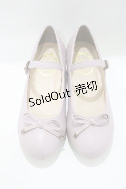 画像1: an another angelus / ストラップ付きリボンバレエシューズ S（22.5〜23cm） PINK H-25-06-05-075-CA-SH-NS-ZH