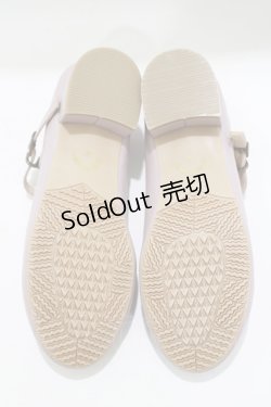 画像4: an another angelus / ストラップ付きリボンバレエシューズ S（22.5〜23cm） PINK H-25-06-05-075-CA-SH-NS-ZH