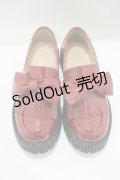 PINK HOUSE / エナメルリボンシューズ L(24.5cm相当） レッド H-25-06-05-077-LO-SH-NS-ZH