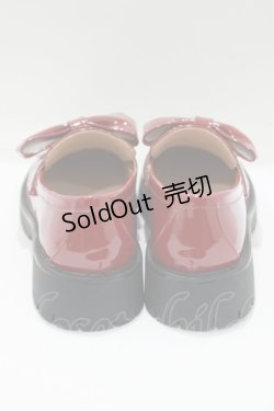画像3: PINK HOUSE / エナメルリボンシューズ L(24.5cm相当） レッド H-25-06-05-077-LO-SH-NS-ZH