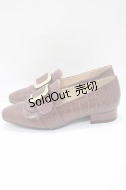 画像2: an another angelus / バックル使いローヒールシューズ S（22.5〜23.0cm） CAMEL H-25-06-05-078-CA-SH-NS-ZH