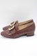 画像2: an another angelus / バックル使いローヒールシューズ S（22.5〜23.0cm） CAMEL H-25-06-05-078-CA-SH-NS-ZH (2)