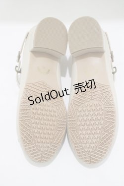 画像4: an another angelus / ストラップ付きリボンバレエシューズ S（22.5〜23.0cm） IVORY H-25-06-05-079-CA-SH-NS-ZH