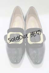 an another angelus / バックル使いローヒールシューズ S（22.5〜23.0cm） ブラック H-25-06-05-080-CA-SH-NS-ZH