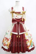 metamorphose / 春告げ鳥の恋うららプリーツジャンパースカート Free アイボリー H-25-06-05-009-ME-OP-NS-ZH