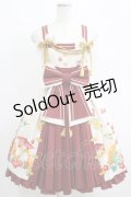 metamorphose / 春告げ鳥の恋うららプリーツジャンパースカート Free アイボリー H-25-06-05-009-ME-OP-NS-ZH