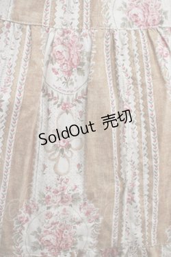 画像4: metamorphose / アンティークブーケジャンパースカート Free ブラウン H-25-06-05-012-ME-OP-NS-ZH