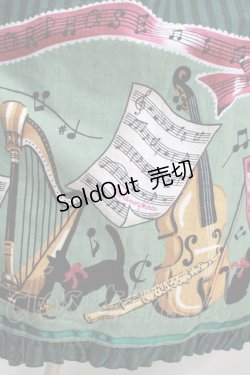 画像4: metamorphose / Brass band cat衿付ジャンパースカート Free グリーン H-25-06-05-014-ME-OP-NS-ZH