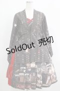 Flower banquet花筵lolita（海外ロリータブランド） / 人間失格ジャンパースカートセット M ブラック H-25-06-05-017-GO-OP-NS-ZH