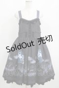 axes femme kawaii / トリックナイトワンピース M ブラック H-25-06-06-021-AX-OP-NS-ZH