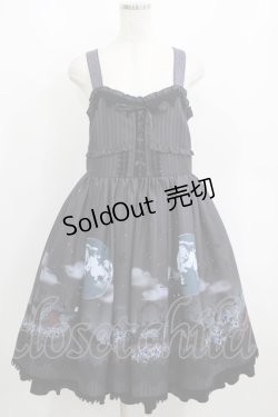 画像1: axes femme kawaii / トリックナイトワンピース M ブラック H-25-06-06-021-AX-OP-NS-ZH