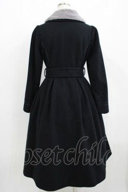 画像3: axes femme / ファーフィッシュテールコート M ネイビー H-25-06-06-023-AX-CO-NS-ZH