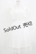 axes femme POETIQUE / フラワーコットンレースワンピース M オフ H-25-06-06-027-AX-OP-NS-ZH