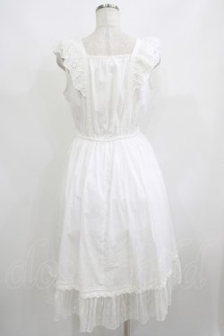 画像3: axes femme POETIQUE / フラワーコットンレースワンピース M オフ H-25-06-06-027-AX-OP-NS-ZH