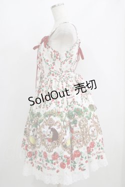 画像2: BABY,THE STARS SHINE BRIGHT / 白雪姫〜りんごの森の物語〜柄ジャンパースカートI Free オフ H-25-06-06-003-BA-OP-NS-ZH
