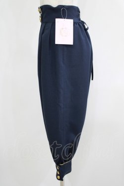 画像2: metamorphose / Gabriel ハイウエストパンツ サイズ1 ネイビー H-25-06-06-037-ME-PA-NS-ZH