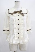 Angelic Pretty / Cream Cookie Paradeブラウス Free アイボリー H-25-06-06-044-AP-BL-NS-ZH