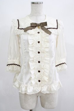 画像1: Angelic Pretty / Cream Cookie Paradeブラウス Free アイボリー H-25-06-06-044-AP-BL-NS-ZH