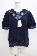 Amavel / Starry Chandelierブラウス Free ネイビー H-25-06-06-047-CA-BL-NS-ZH