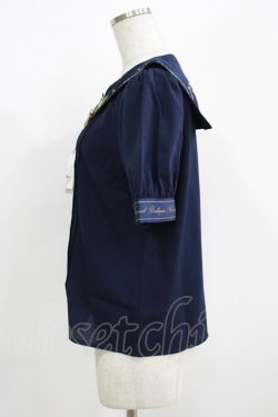 画像2: Amavel / Starry Chandelierブラウス Free ネイビー H-25-06-06-047-CA-BL-NS-ZH