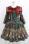 metamorphose / 主の書斎襟付きワンピース Free グリーン H-25-06-06-005-ME-OP-NS-ZH