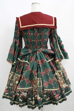 画像3: metamorphose / 主の書斎襟付きワンピース Free グリーン H-25-06-06-005-ME-OP-NS-ZH