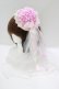 画像1: Angelic Pretty / Sweet Lacyミニハット  ピンク H-25-06-06-065-AP-AC-NS-ZH (1)
