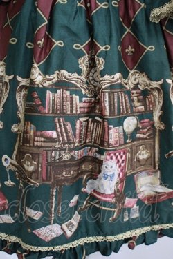 画像4: metamorphose / 主の書斎襟付きワンピース Free グリーン H-25-06-06-005-ME-OP-NS-ZH