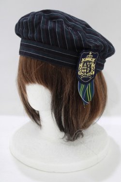 画像1: Angelic Pretty / Universityベレー  グリーン H-25-06-06-073-AP-AC-NS-ZH