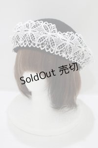 m petit by misako / TT*AMレースBベレー  ブラック H-25-06-06-077-LO-AC-NS-ZH