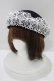 画像1: m petit by misako / TT*AMレースBベレー  ブラック H-25-06-06-077-LO-AC-NS-ZH (1)