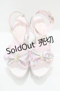 JESUS DIAMANTE / アントーニアウエッジ M ピンク H-25-06-06-080-JE-SH-NS-ZH