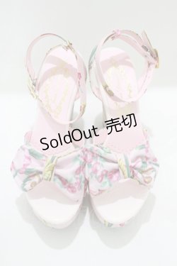 画像1: JESUS DIAMANTE / アントーニアウエッジ M ピンク H-25-06-06-080-JE-SH-NS-ZH