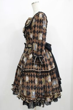 画像2: metamorphose / Chess collection 〜運命に導かれた駒の物語〜クイーンワンピース Free ブラウン H-25-06-06-006-ME-OP-NS-ZH