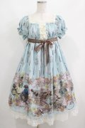 ALICE and the PIRATES / Victorian tear bottle柄ワンピース Free サックス H-25-06-06-009-PA-OP-NS-ZH