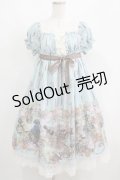 ALICE and the PIRATES / Victorian tear bottle柄ワンピース Free サックス H-25-06-06-009-PA-OP-NS-ZH