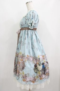 画像2: ALICE and the PIRATES / Victorian tear bottle柄ワンピース Free サックス H-25-06-06-009-PA-OP-NS-ZH