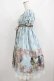 画像2: ALICE and the PIRATES / Victorian tear bottle柄ワンピース Free サックス H-25-06-06-009-PA-OP-NS-ZH (2)