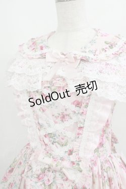 画像4: metamorphose / フローレンスケープ付きミディアムジャンパースカート サイズ1 ピンク H-25-06-06-014-ME-OP-NS-ZH