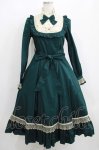 画像1: Victorian maiden / Jewelryクラシカルドールロングドレス Free エメラルド H-25-06-06-017-CL-OP-NS-ZH (1)