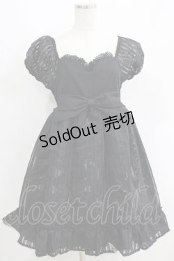 画像1: PUTUMAYO / 真夜中の黒猫サーカスワンピース  ブラック H-25-06-07-024-PT-OP-KB-ZH