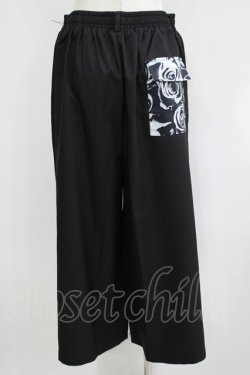 画像3: NieR Clothing / 2WAY SIDE ZIP WIDE PANTS F 黒 H-25-06-07-036-PU-PA-KB-ZH