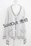 NieR Clothing / UNISEX着物風袖カーディガン F グレー H-25-06-07-042-PU-TO-KB-ZH