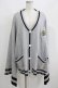 画像1: NieR Clothing / UNISEX着物風袖カーディガン F グレー H-25-06-07-042-PU-TO-KB-ZH (1)