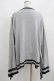 画像3: NieR Clothing / UNISEX着物風袖カーディガン F グレー H-25-06-07-042-PU-TO-KB-ZH (3)