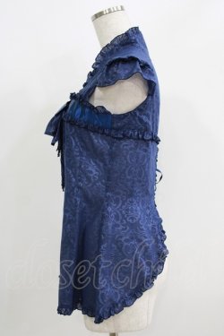 画像2: MARBLE / アーム付シアートップス  青 H-25-06-07-043-GO-TO-KB-ZH